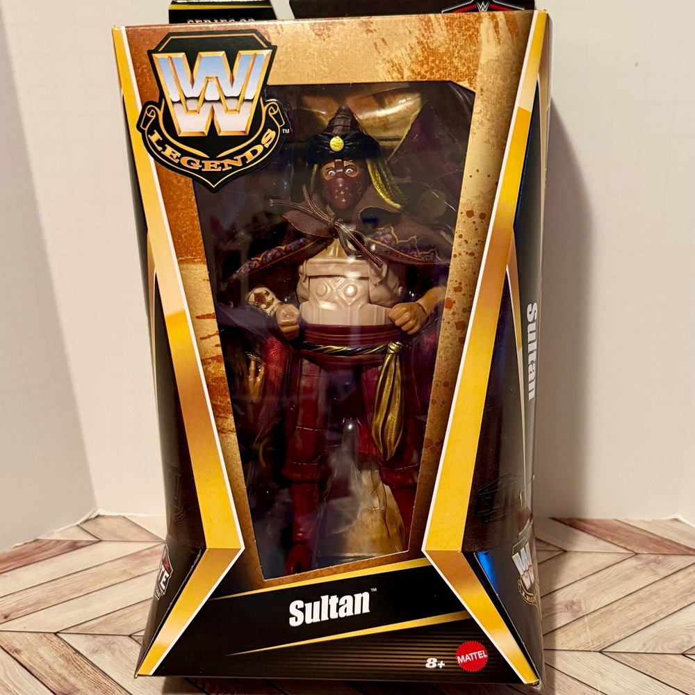 WWE Legends Series 22 Sultan Elite Collection Action Figure Mattel Target Exclus